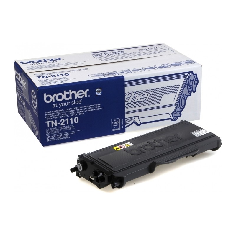 Toner Original Brother Black, TN2110, pentru HL-2140|2150|2170|DCP-7030|7040|7045|MFC-7320|7440|7840, 1.5K,"TN2110"
