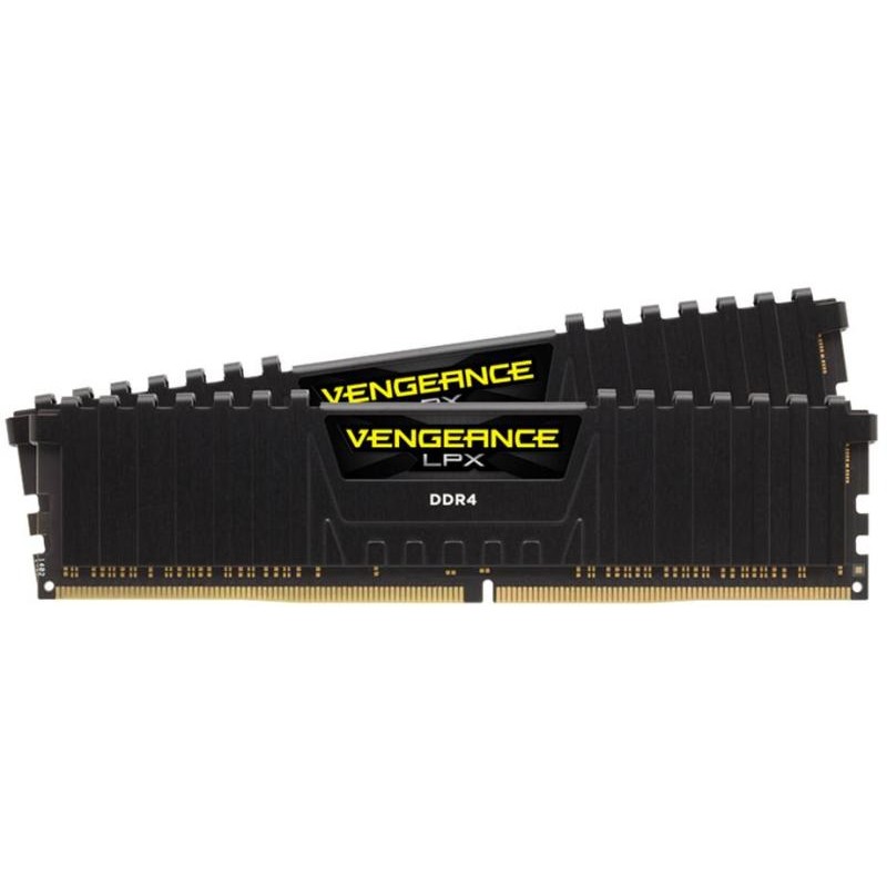 Memorie DDR Corsair DDR4 8 GB, frecventa 2400 MHz, 4 GB x 2 module, radiator, "CMK8GX4M2A2400C16"