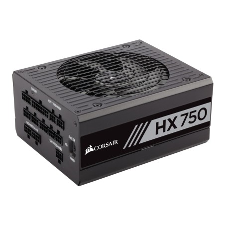 SURSA CORSAIR HX750, 750 W, ATX 12V V2.4, fan 135 mm x 1, 80 Plus Platinum, "CP-9020137-EU" (timbru verde 2 lei)