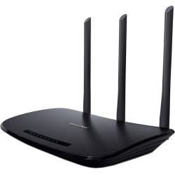 ROUTER TP-LINK wireless  450Mbps, 4 porturi 10/100Mbps, 3 antene externe, Atheros, 3T3R "TL-WR940N"/470251 (timbru verde 0.8 lei