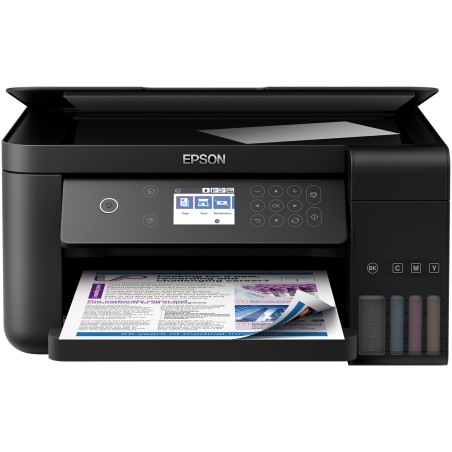 Multifunctional Inkjet CISS Color Epson L6160, A4, Functii:Impr|Scan|Cop,Viteza Print Mono:33 ppm,Viteza Print color:20 ppm,Cone