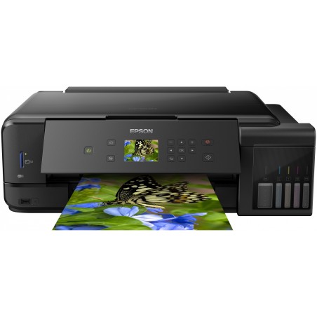 Multifunctional Inkjet CISS Color Epson L7180, A4, Functii:Impr|Scan|Cop,Viteza Print Mono:13 ppm,Viteza Print color:10 ppm,Cone