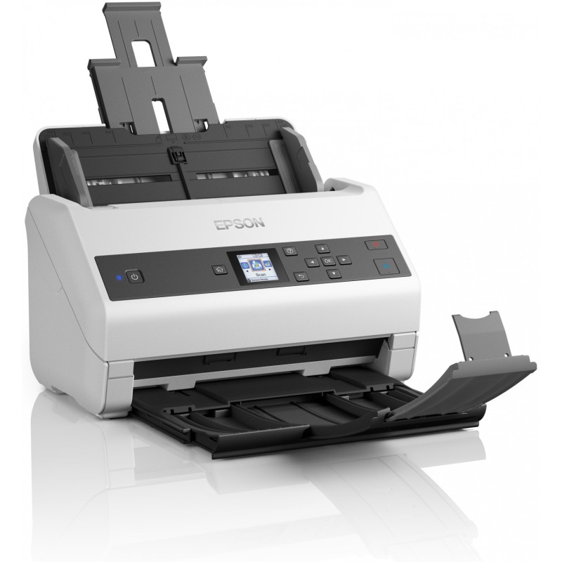 SCANNER EPSON WorkForce DS-970, A4,sheetfed, viteza scan: 85ppm mono/color, ADF 100 coli, rez. op 600 X 600dpi, duplex, senzor C