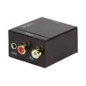 CONVERTOR audio LOGILINK, intrare: 1 x Toslink, 1 x Coaxial, iesire: 2 x RCA, 1 x 3.5mm jack, 24-bit, 96KHz, alimentator extern 
