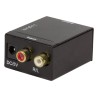 CONVERTOR audio LOGILINK, intrare: 2 x RCA, iesire: 1 x Toslink, 1 x Coaxial, 48KHz, alimentator extern 5V / 1A, black, "CA0102"