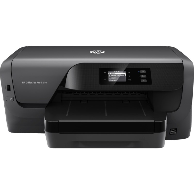 Imprimanta Inkjet Color HP OfficeJet Pro 8210, A4, Functii: Impr.,Viteza Print Mono:22ppm,Viteza Print color:18ppm,Conectiv:USB|
