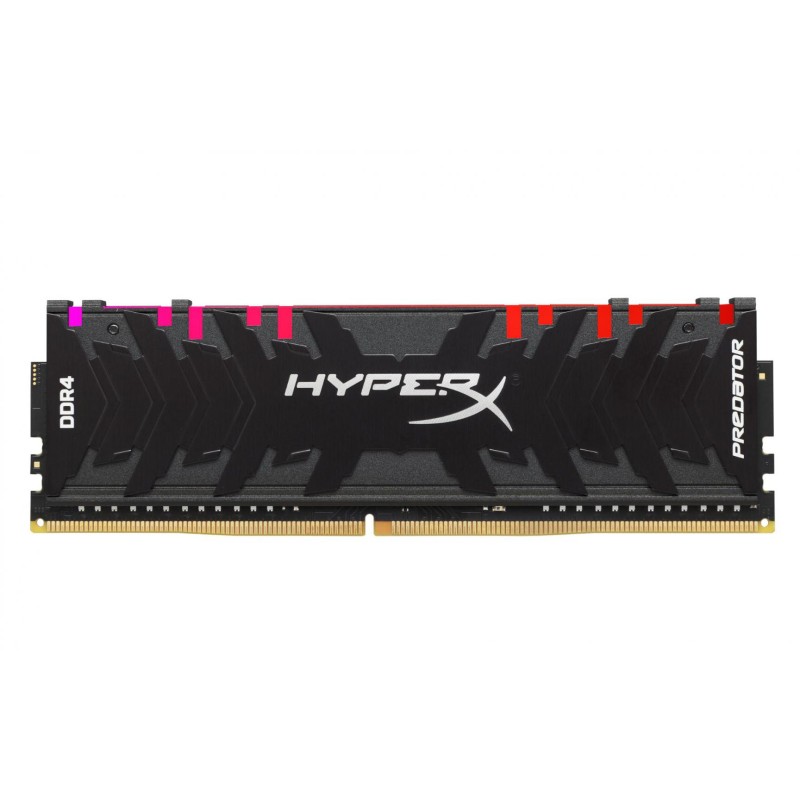 Memorie DDR Kingston - gaming DDR4 16 GB, frecventa 3000 MHz, 1 modul, radiator, iluminare RGB, "HX430C15PB3A/16"
