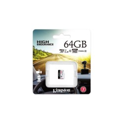CARD MicroSD KINGSTON, 64 GB, MicroSDXC, clasa 10, standard UHS-I U1, "SDCE/64GB" (timbru verde 0.03 lei)