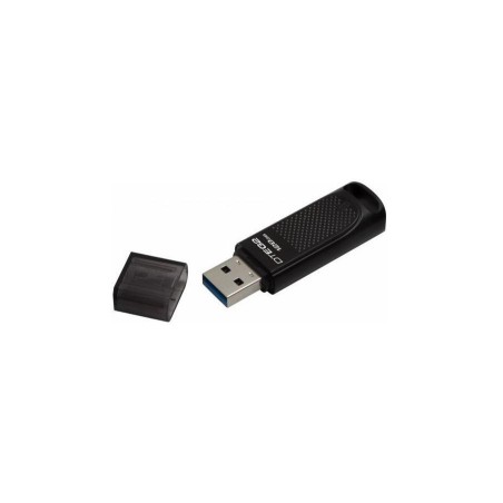 MEMORIE USB 3.1 KINGSTON 128 GB, cu capac, carcasa metalic, negru, "DTEG2/128GB" (timbru verde 0.03 lei)