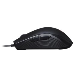 MOUSE KINGSTON, "Pulsefire Core", gaming, cu fir, USB, optic, 6200 dpi, butoane/scroll 7/1, iluminare, butoane programabile, neg