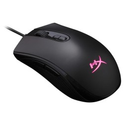 MOUSE KINGSTON, "Pulsefire Core", gaming, cu fir, USB, optic, 6200 dpi, butoane/scroll 7/1, iluminare, butoane programabile, neg