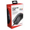 MOUSE KINGSTON, "Pulsefire Core", gaming, cu fir, USB, optic, 6200 dpi, butoane/scroll 7/1, iluminare, butoane programabile, neg