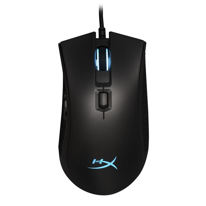 MOUSE KINGSTON, "Pulsefire", gaming, cu fir, USB, optic, 16000 dpi, butoane/scroll 6/1, iluminare, butoane programabile, negru, 
