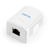 PRIZA RJ-45 cu 1 iesire, GEMBIRD pt. cablu FTP, Cat5e, conector Krone (LSA) la RJ-45 (M), ecranat, plastic, 1 buc.,  "NCAC-1F5E-
