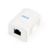 PRIZA RJ-45 aplicabila cu 1 iesire GEMBIRD pt. cablu FTP, Cat6, Krone (LSA) | RJ-45 (M), ecranat, plastic, 1 buc, "NCAC-1F6-01"