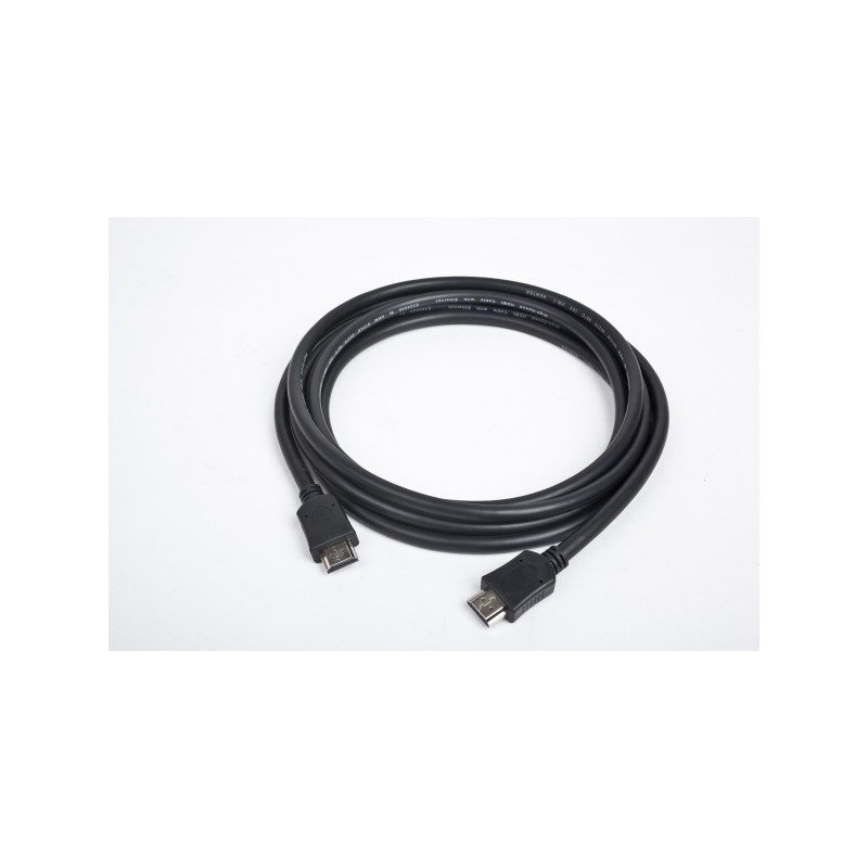 CABLU video GEMBIRD, HDMI (T) la HDMI (T), 1.8m, conectori auriti, rezolutie maxima 4K (3840 x 2160) la 60 Hz, negru, "CC-HDMI4-