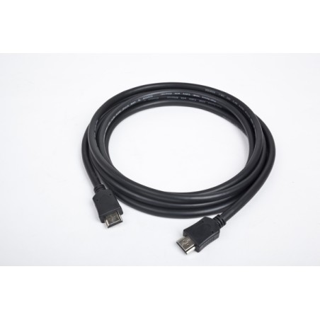 CABLU video GEMBIRD, HDMI (T) la HDMI (T), 1.8m, conectori auriti, rezolutie maxima 4K (3840 x 2160) la 60 Hz, negru, "CC-HDMI4-