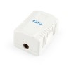 PRIZA RJ-45 aplicabila cu 1 iesire GEMBIRD pt. cablu FTP, Cat6, Krone (LSA) | RJ-45 (M), ecranat, plastic, 1 buc, "NCAC-1F6-01"