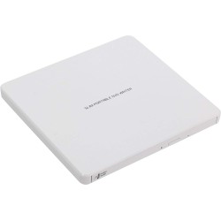 DVD-RW extern, LG, interfata USB 2.0, alb, "GP60NW60" (timbru verde 0.8 lei)