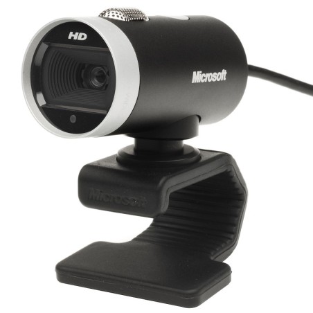CAMERA  web MICROSOFT LifeCam Cinema Business, HD 720 rez 1280 x 720, USB 2.0, microfon, negru, "6CH-00002" (timbru verde 0.18 l