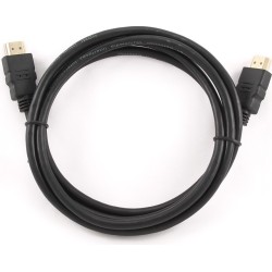 CABLU video GEMBIRD, HDMI (T) la HDMI (T), 1.8m, conectori auriti, rezolutie maxima 4K (3840 x 2160) la 60 Hz, negru, "CC-HDMI4-