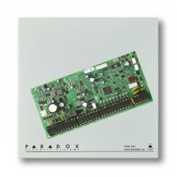 CENTRALA alarma PARADOX, 2x8 zone pe placa sau 192 zone adresabile si 8 partitii, 999 utilizatori, cutie inclusa, "EVO192PCB+CUT