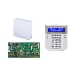 CENTRALA alarma PARADOX, panou control SP6000; 8 intrari de zona sau 16 cu ATZ, extensibila la 32 zone; extensibila la 16 iesiri