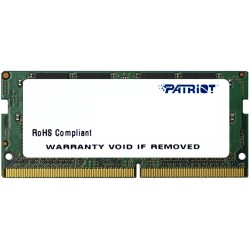 SODIMM Patriot, 4GB DDR4, 2400 MHz, "PSD44G240082S"