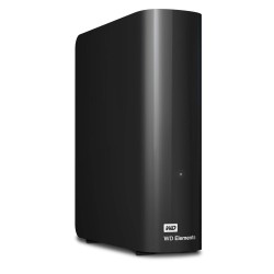 HDD extern WD 10 TB, Elements, 3.5 inch, USB 3.0, negru, "WDBWLG0100HBK-EESN" (timbru verde 0.8 lei)