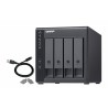EXPANSION NAS QNAP, HDD x 4, capacitate maxima 24 TB, porturi USB Type C, "TR-004" (timbru verde 4 lei)