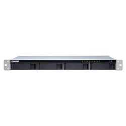NAS QNAP, Rack, HDD x 4, capacitate maxima 40 TB, memorie RAM 2 GB, RJ-45 (Gigabit) x 3, porturi USB 3.0 x 4, "TS-431XEU-2G" (ti
