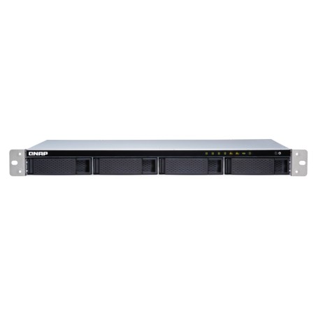 NAS QNAP, Rack, HDD x 4, capacitate maxima 40 TB, memorie RAM 2 GB, RJ-45 (Gigabit) x 3, porturi USB 3.0 x 4, "TS-431XEU-2G" (ti