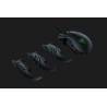 MOUSE RAZER, "Naga Trinity", gaming, cu fir, USB, optic, 16000 dpi, butoane/scroll 19/1, iluminare, butoane programabile, negru,