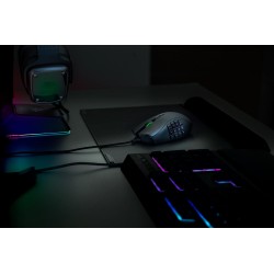 MOUSE RAZER, "Naga Trinity", gaming, cu fir, USB, optic, 16000 dpi, butoane/scroll 19/1, iluminare, butoane programabile, negru,