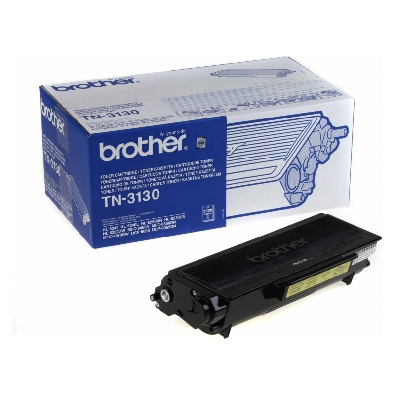 Toner Original Brother Black, TN3130, pentru HL-5240|5250|5270|DCP-8060|8065|MFC-8460|8860|8870, 3.5K,"TN3130"