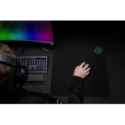 Mouse PAD RAZER, "Gigantus", gaming, cauciuc si material textil, 455 x 455 x 5 mm, negru, "RZ02-01830200-R3M1"