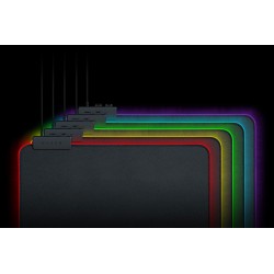 Mouse PAD RAZER, "Goliathus Extended Chroma", gaming, cauciuc si material textil, 920 x 294 x 3 mm, negru , iluminat RGB, "RZ02-