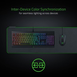 Mouse PAD RAZER, "Goliathus Extended Chroma", gaming, cauciuc si material textil, 920 x 294 x 3 mm, negru , iluminat RGB, "RZ02-