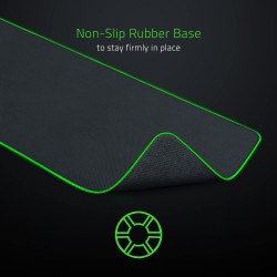 Mouse PAD RAZER, "Goliathus Extended Chroma", gaming, cauciuc si material textil, 920 x 294 x 3 mm, negru , iluminat RGB, "RZ02-