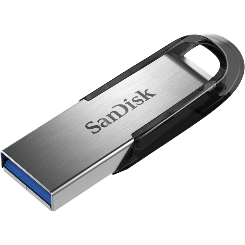 MEMORIE USB 3.0 SANDISK 256 GB, clasica, carcasa metalic, negru / argintiu, "SDCZ73-256G-G46" (timbru verde 0.03 lei)