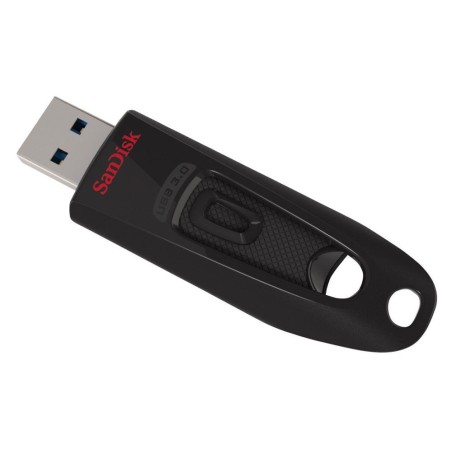 MEMORIE USB 3.0 SANDISK 16 GB, retractabila, carcasa plastic, negru, "SDCZ48-016G-U46" (timbru verde 0.03 lei)