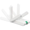 ADAPTOR RETEA TP-LINK MINI, extern wireless 2.4 GHz, Mini USB 2.0, port, 300 Mbps, antena externa x 2, "TL-WN822N" (timbru verde