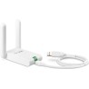 ADAPTOR RETEA TP-LINK MINI, extern wireless 2.4 GHz, Mini USB 2.0, port, 300 Mbps, antena externa x 2, "TL-WN822N" (timbru verde