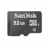 CARD MicroSD SANDISK, 32 GB, microSDHC, clasa 4, "SDSDQM-032G-B35" (timbru verde 0.03 lei)