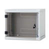 TRITON RACK de PERETE 9U 500mm usa sticla panouri laterale detasabile,sectiuni acces cabl sus/jos/spate securizare cu cheie,1 pe
