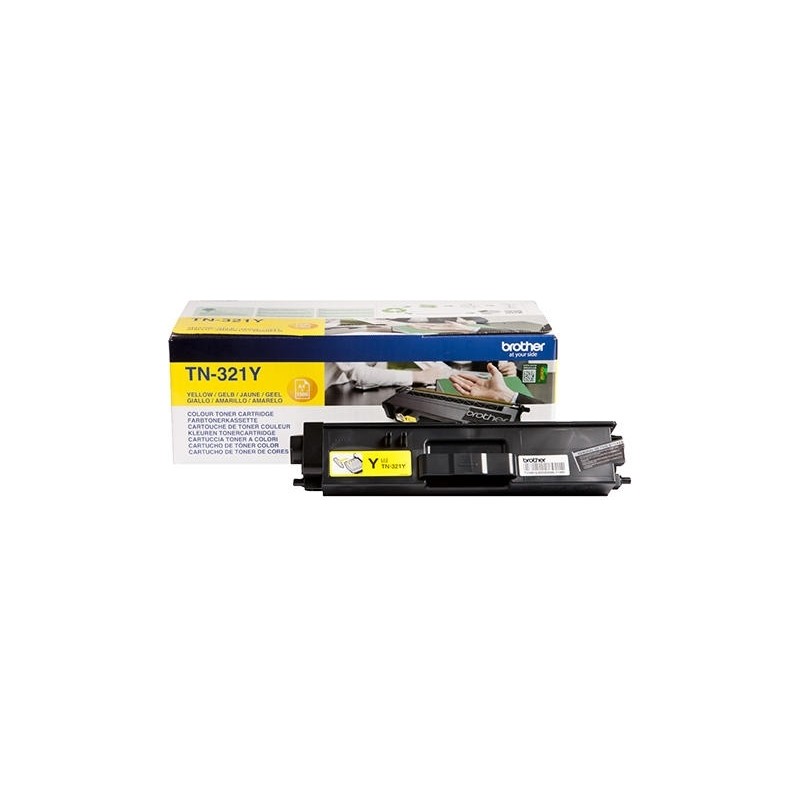 Toner Original Brother Yellow, TN321Y, pentru HL-L8250|L8350, 1.5K,"TN321Y"