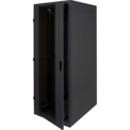 TRITON RACK de PODEA 19" 42U 800x1000mm usa fata sticla panouri laterale/spate detasabile sectiuni pentru ventilatie activa, sec
