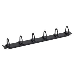 ORGANIZATOR  cabluri TRITON, tip masca orizontala, 19 inch, 1U, negru, "RAB-VP-X13-A1"