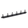 ORGANIZATOR  cabluri TRITON, tip masca orizontala, 19 inch, 1U, negru, "RAB-VP-X13-A1"