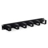 ORGANIZATOR  cabluri TRITON, tip masca orizontala, 19 inch, 1U, negru, "RAB-VP-X21-A1"